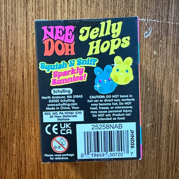 Nee Doh Jelly Hops Scented Bunny Toy - Picture 2 of 4